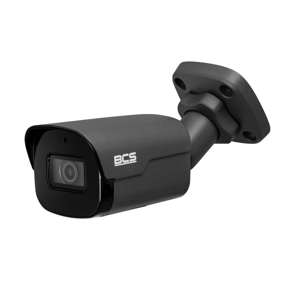BCS BCS-P-TIP25FSR4-Ai2-G Caméra IP tubulaire 5MP avec microphone et fonctionnalités intelligentes