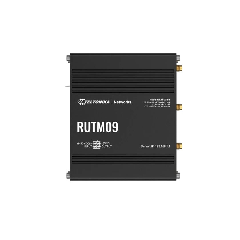 TELTONIKA NETWORKS RUTM09 DUAL SIM 4G/LTE/GNSS 4x RJ45-Ports router