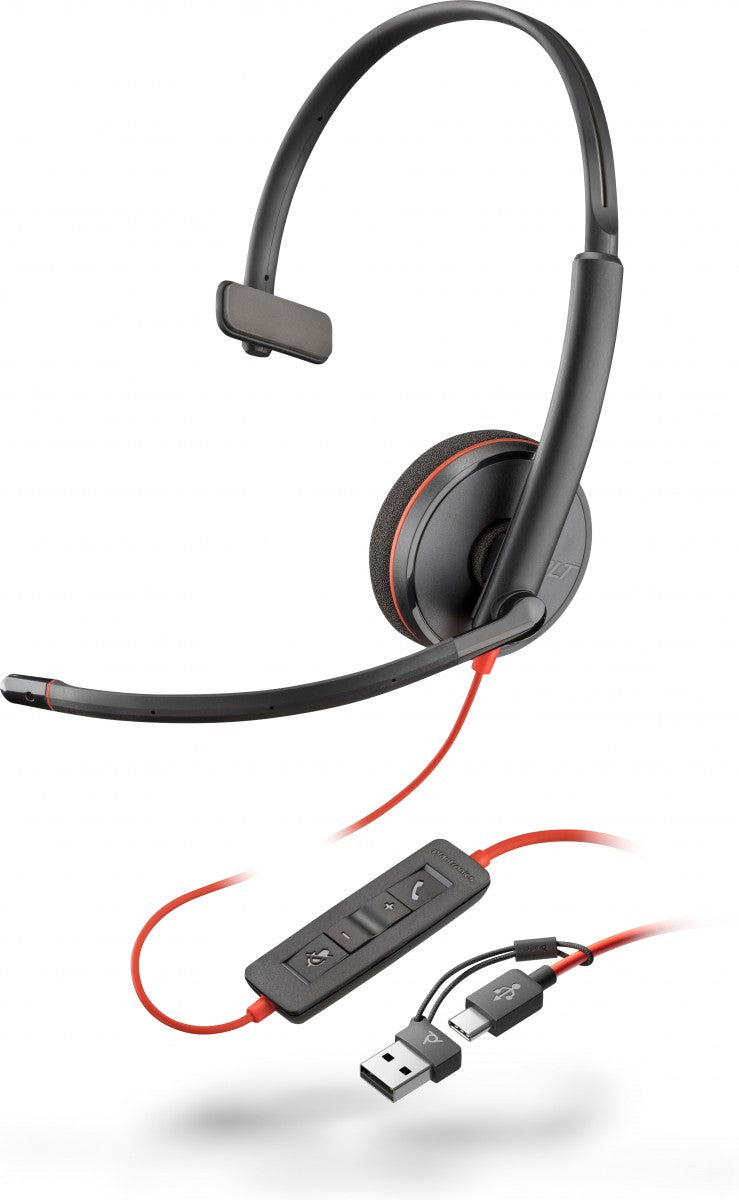 Poly BW 3210 USB-C HS+USB-C/A Bulk