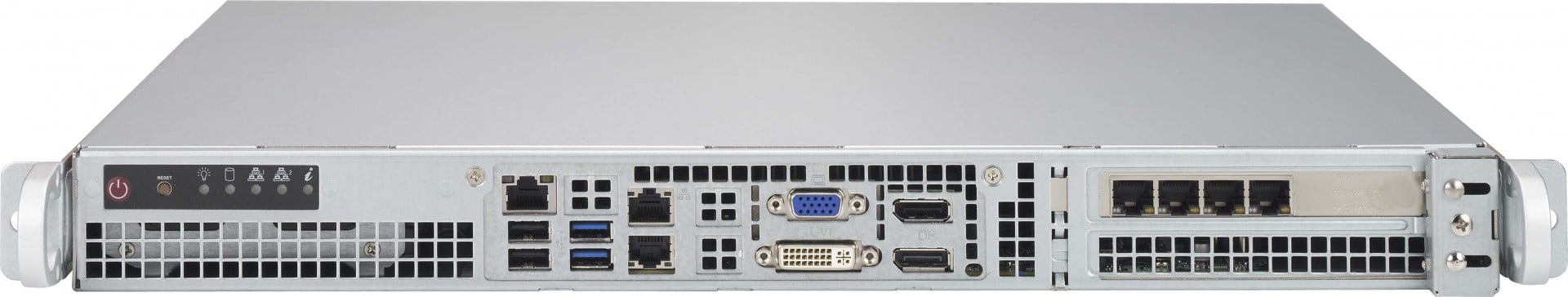 Supermicro CSE-515-R407 unité centrale Support Argent 400 W