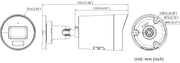 Hikvision DS-2CD2086G2H-I(2.8mm)(eF) Caméra réseau Mini Bullet fixe 8 MP alimentée par Darkfighter