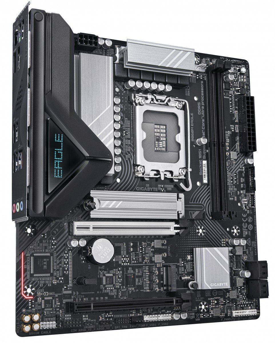 GIGABYTE B860M EAGLE carte mere Intel B860 LGA 1851 (Socket V1) micro ATX
