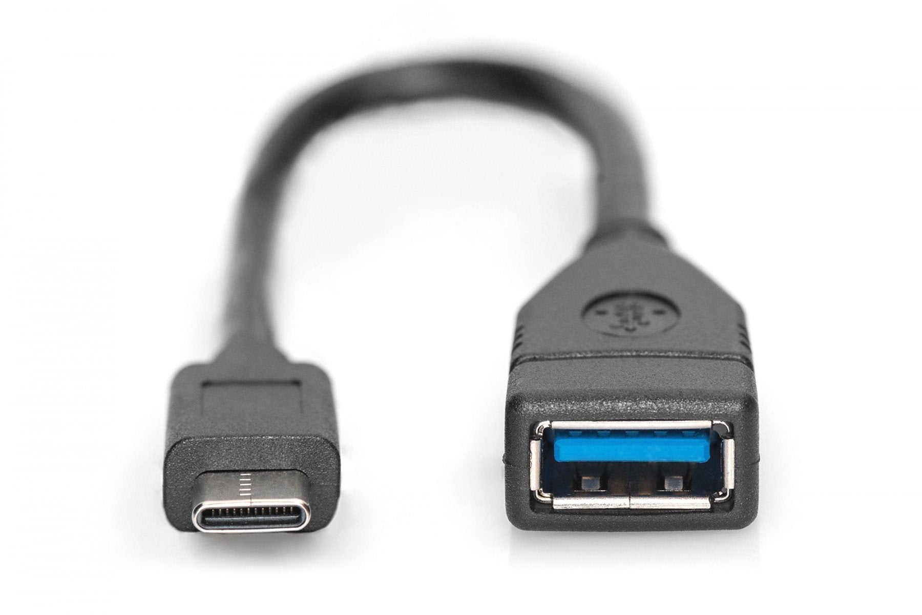 Digitus AK-300315-001-S câble USB USB 3.2 Gen 1 (3.1 Gen 1) USB C USB A Noir