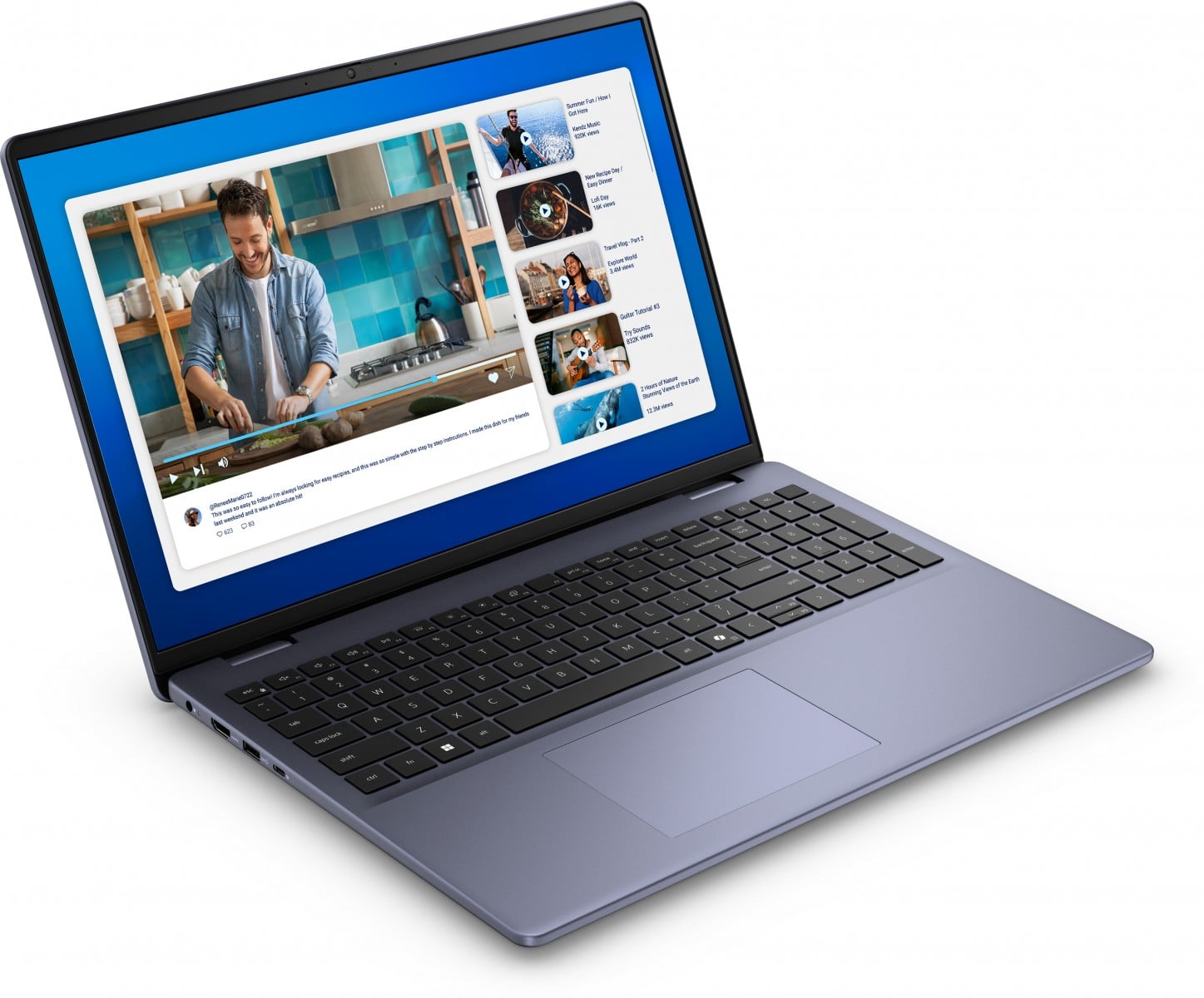 "DELL DC16251 Intel Core 7 150U Ordinateur portable 40,6 cm (16"") Full HD+ 32 Go DDR5-SDRAM 1 To SSD Wi-Fi 6E (802.11ax) Windows 11 Pro Platine, Argent"