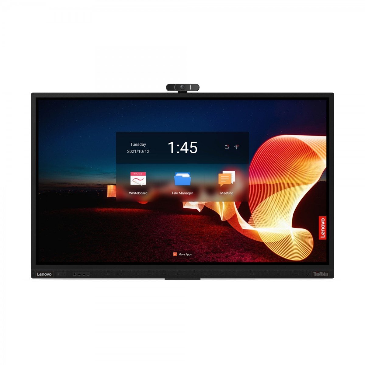 LENOVO ThinkVision iLFD T75 75inch 3840x2160 VA Touch DLED 16:9 60Hz HDR10 HDMI USB-C USB-B RJ45 VGA Android 9.0 4K camera TopSeller