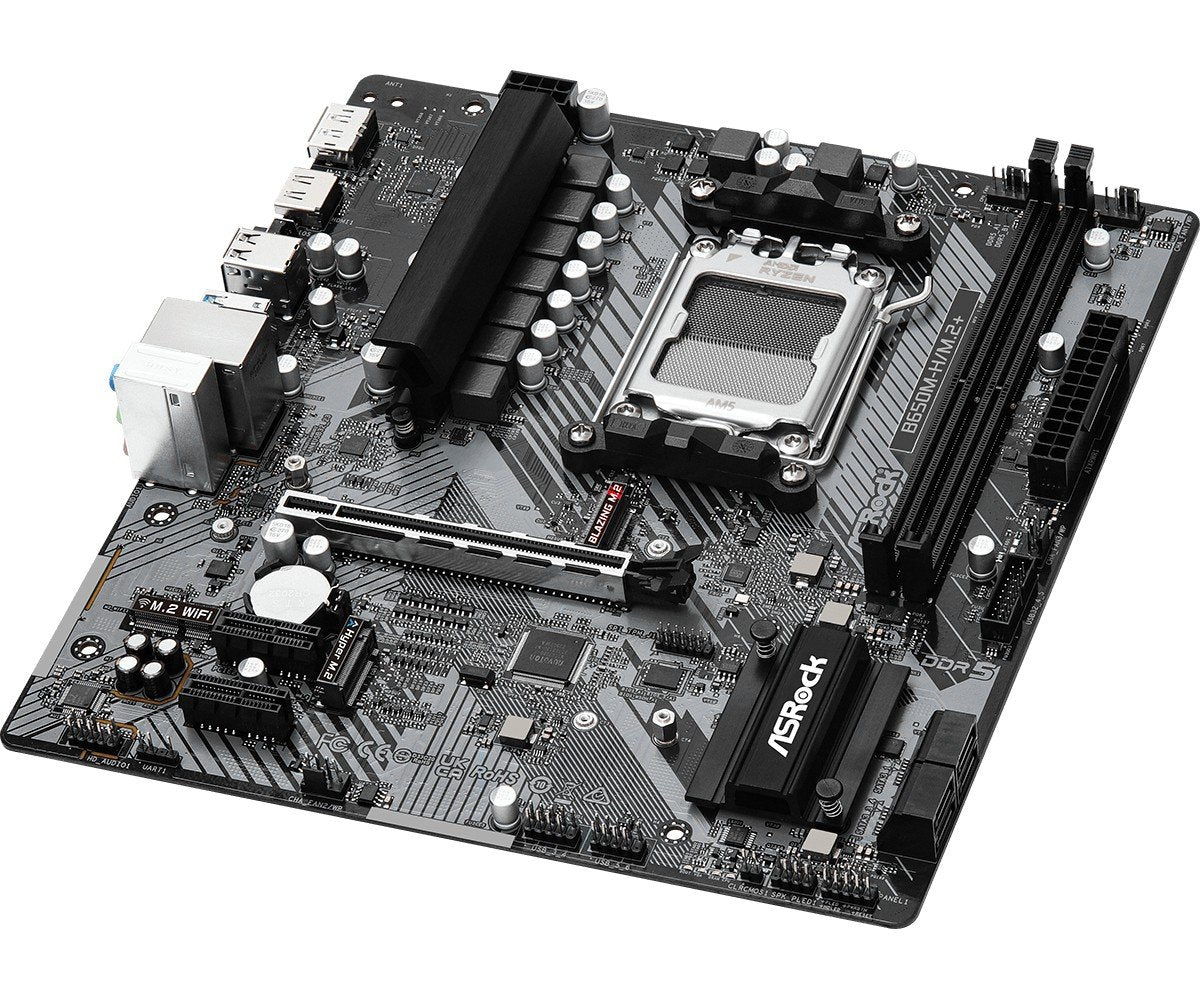 Asrock B650M-H/M.2+ AMD B650 Emplacement AM5 micro ATX