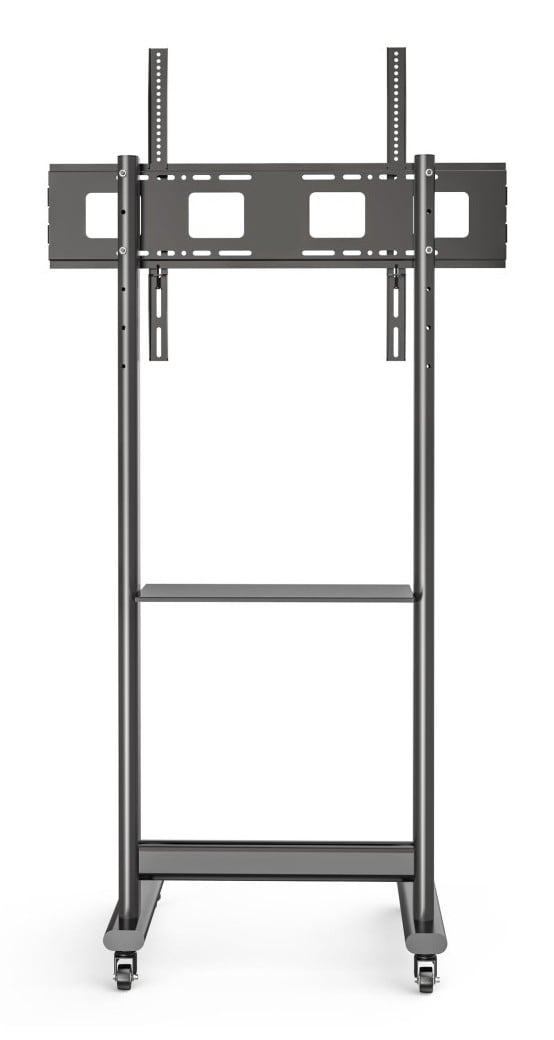 Techly ICA-TR74 Support TV mobile 50-90” jusqu'a 70kg étagere AV réglable