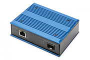 Digitus DN-652104-1 convertisseur de support réseau 1000 Mbit/s Noir, Bleu