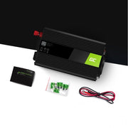 Green Cell INV23 adaptateur de puissance & onduleur Auto 1000 W Noir
