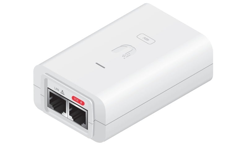 Ubiquiti Networks POE-48-24W-WH adaptateur et injecteur PoE 48 V