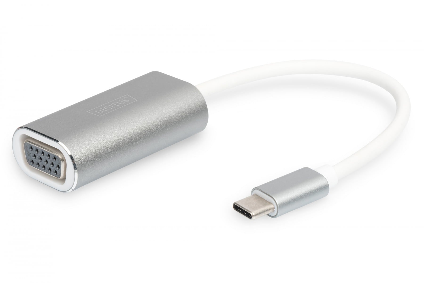 Digitus DA-70837 câble vidéo et adaptateur 0,2 m VGA (D-Sub) Blanc
