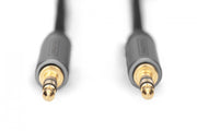 Digitus DB-510110-010-S câble audio 1 m 3,5mm Noir