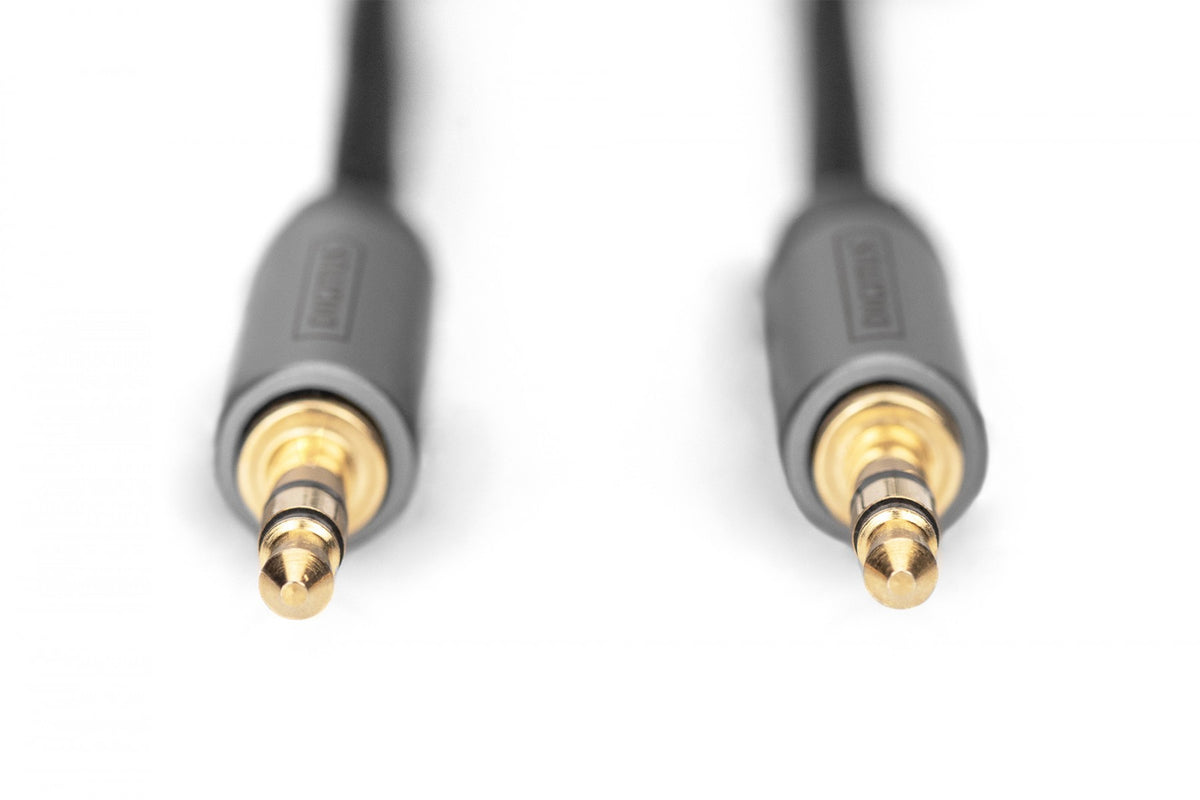 Digitus DB-510110-010-S câble audio 1 m 3,5mm Noir