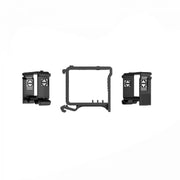 Ajax Systems 51170.132.BL Support DIN - support de montage de relais pour rail DIN - noir