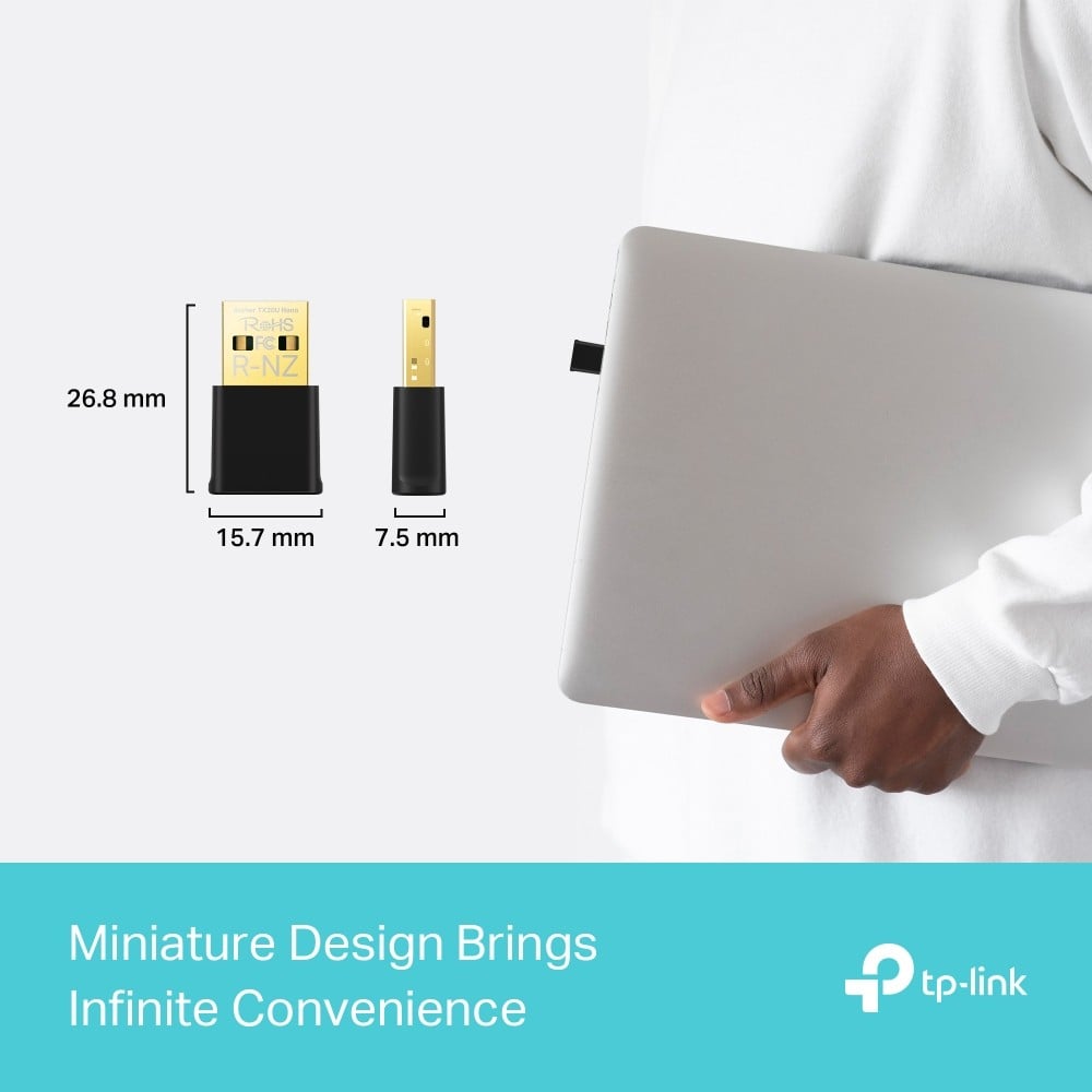 TP-LINK AX1800 Nano Dual Band Wi-Fi 6 USB Adapter