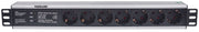 Intellinet 714006 unité de distribution d'énergie 7 sortie(s) CA 1.5U Noir