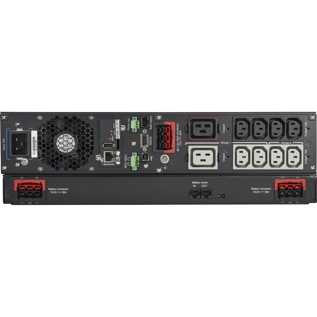 Eaton 9PX EBM 72V RT1U Li-Ion