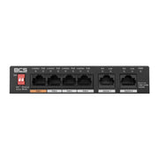 BCS BCS-L-SP04G02G(2) Commutateur PoE 4 ports exPoE 60W 1Gbps avec modes Standard/Étendre