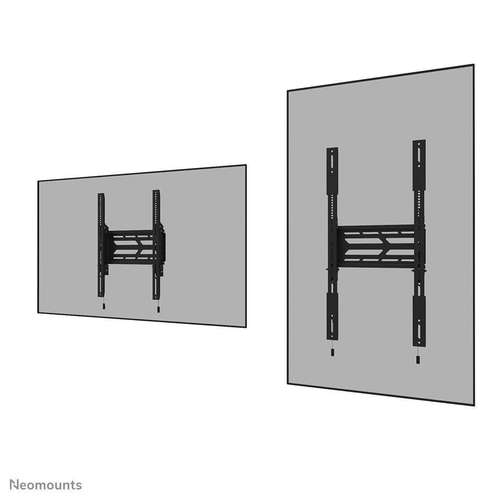 NEOMOUNTS WL30S-950BL19 Support mural fixe pour écran 55-110p - robuste - verrouillable - paysage et portrait