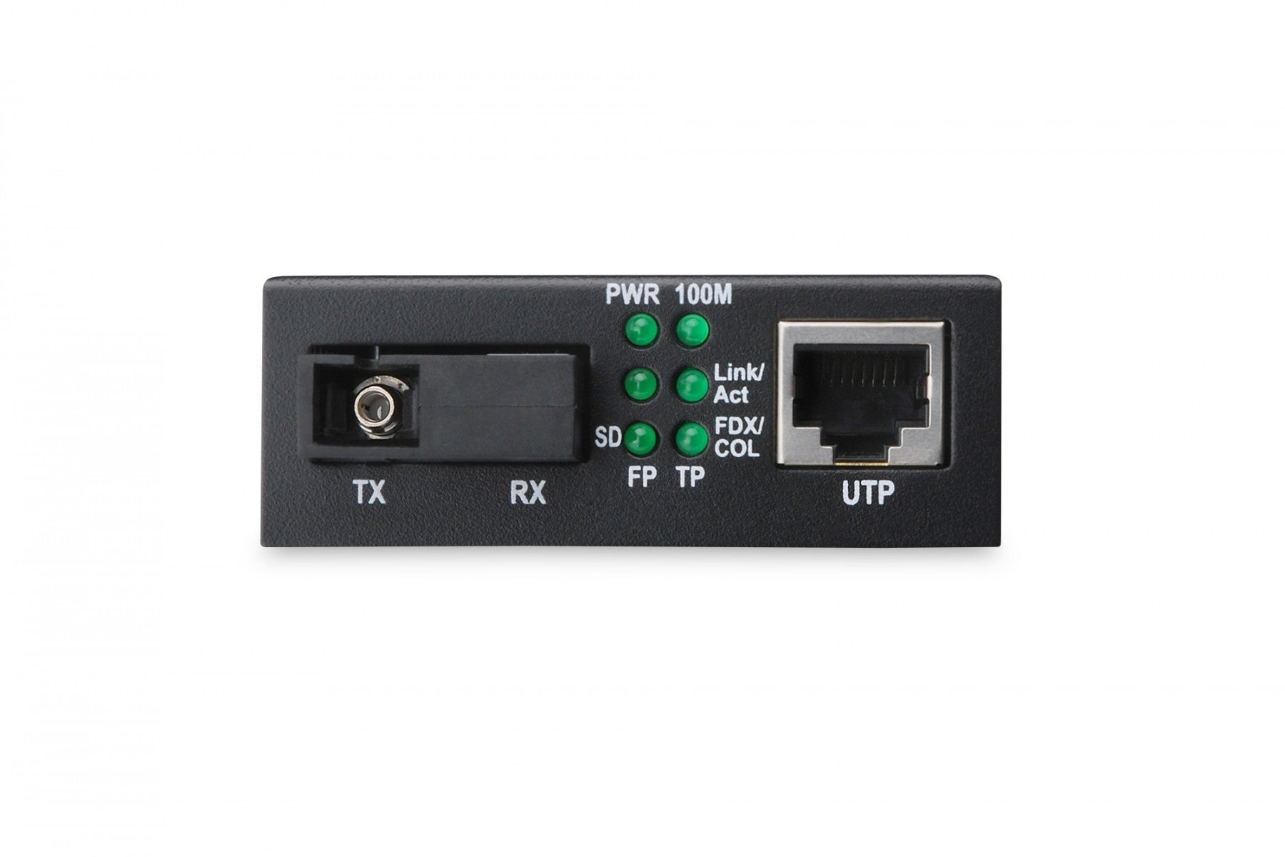 Digitus DN-82123 convertisseur de support réseau 1000 Mbit/s 1550 nm Monomode Noir