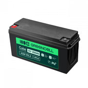 Batterie sans entretien Green Cell Cube AGM VRLA IP54 12V 250Ah pour camping-cars, photovoltaiques, panneaux solaires et bateaux