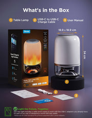 Govee H60200F1 Lampe de table RGBICWW 2 Pro Son par JBL