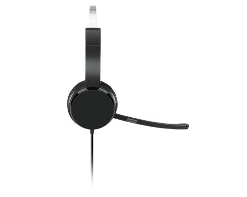 Lenovo 100 Mono Casque Avec fil Arceau Bureau/Centre d'appels USB Type-A Noir