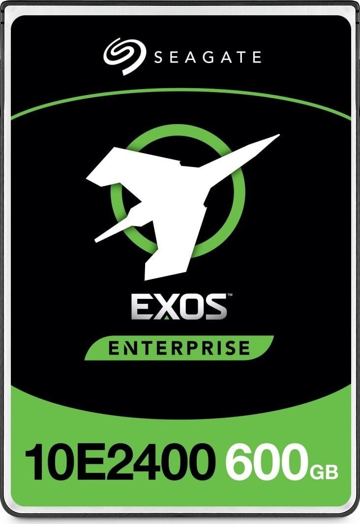 SEAGATE EXOS 10E2400 Enterprise Performance 10K 600GB TurboBoost HDD 512Emulation 10000rpm 256MB cache SAS 12Gb/s 6,4cm 2,5inch BLK