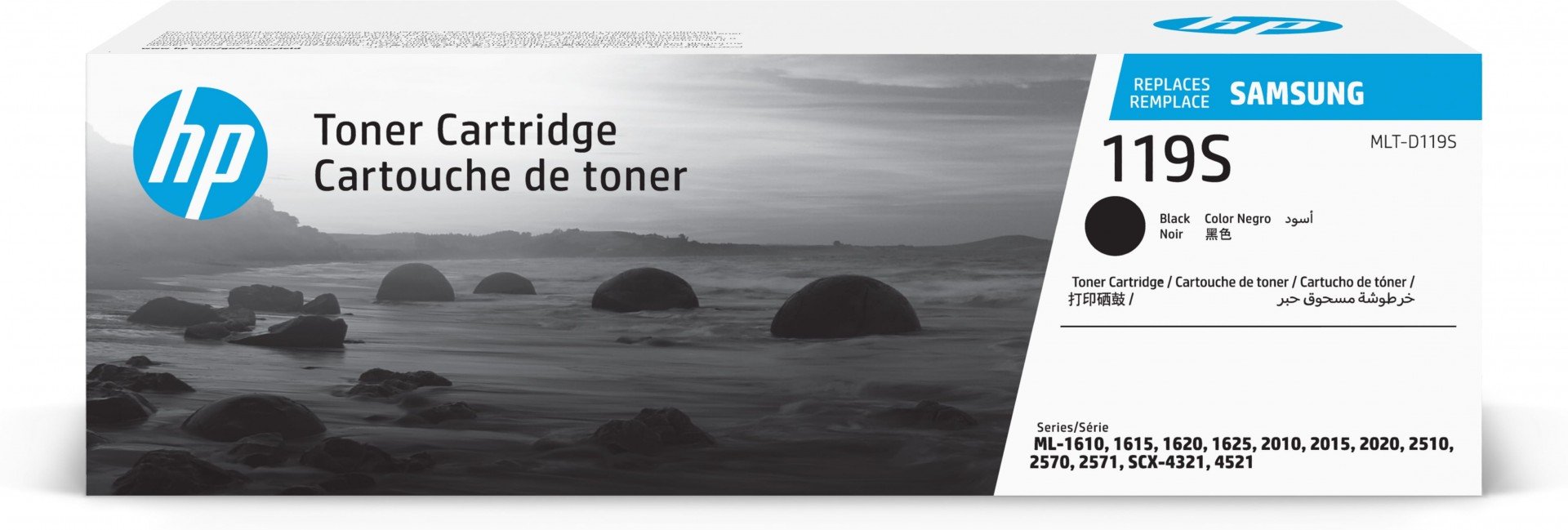 HP Cartouche de toner noir MLT-D119S - 3000 pages - Noir - 1 piece(s)