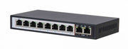 Extralink EX.3906 commutateur réseau Non-géré L2 Fast Ethernet (10/100) Connexion Ethernet, supportant l'alimentation via ce port (PoE) 1U Noir
