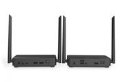 Digitus DS-55360 Extenseur HDMI sans fil avec KVM jusqu'a 100m | UHD 4K@60Hz | Audio | Latence faible 16ms (Ensemble)