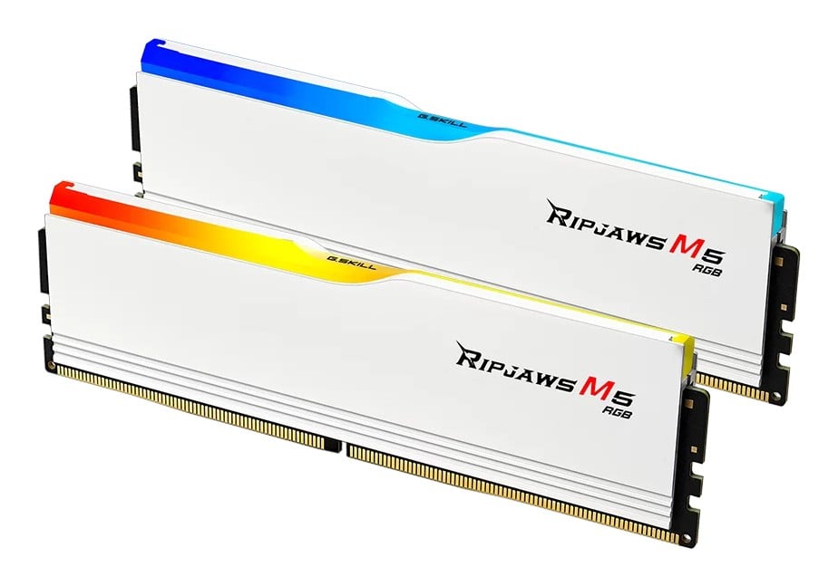 G.Skill Ripjaws M5 RGB F5-6000J2836G16GX2-RM5RW module de mémoire 32 Go 2 x 16 Go DDR5 4800 MT/s