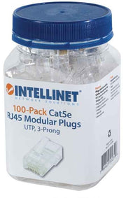 Intellinet 502399 - RJ-45 - Transparent - Polycarbonate - Cat5e - U/UTP (UTP) - Or