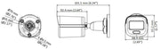 Hikvision DS-2CE10KF3T-LE(2.8mm) 3K caméra Mini Bullet ColorVu a double éclairage PoC fixe