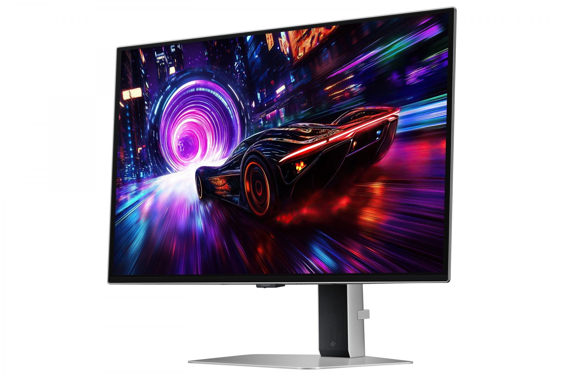 "Samsung G81SF écran plat de PC 68,6 cm (27"") 3840 x 2160 pixels 4K Ultra HD OLED Argent"