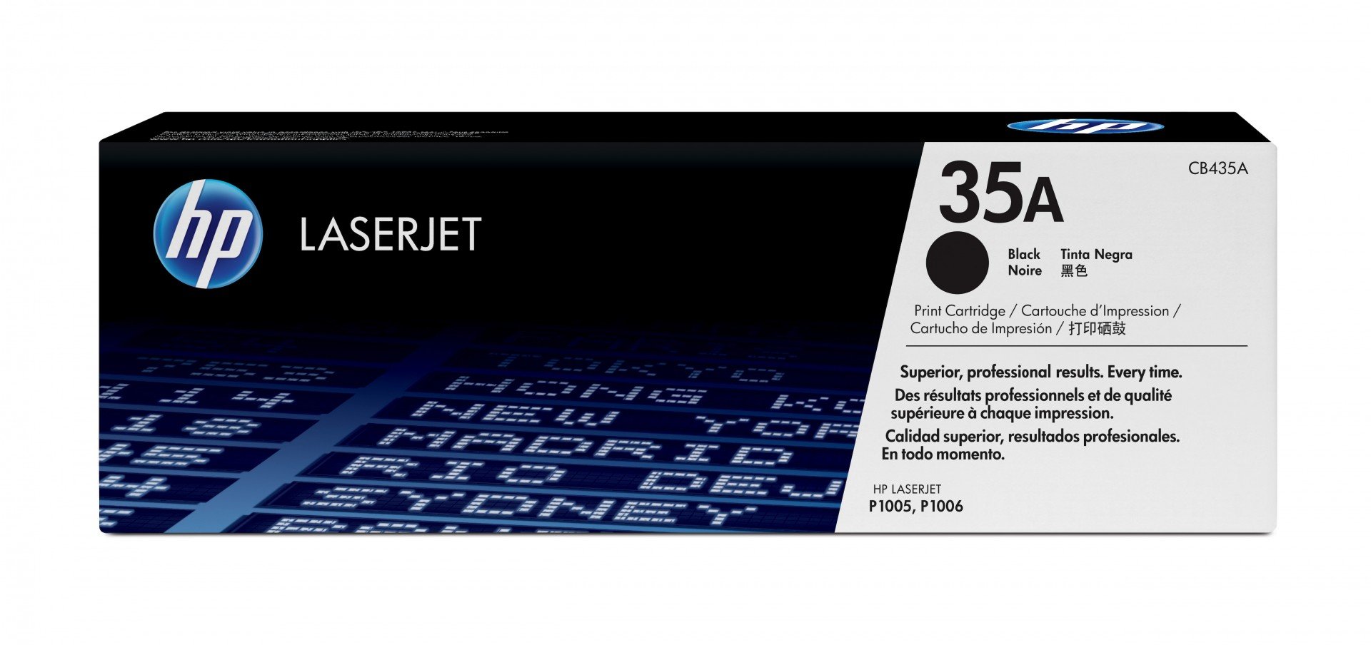 HP 35A original LaserJet Toner cartridge CB435A black standard capacity 1.500 pages 1-pack