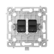 Ajax Systems 128846.165.BL Prise LAN RJ45 encastrée noire - OutletCore (LAN)