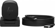 HP 965 4K Streaming webcam 8 MP 3840 x 2160 pixels USB Noir