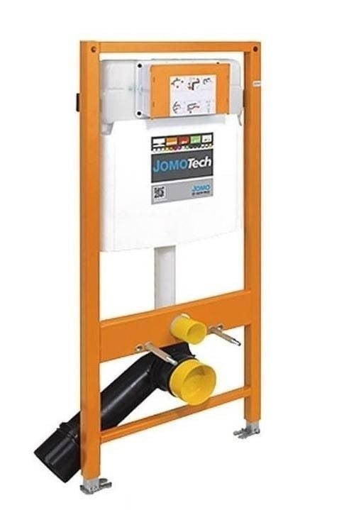 WERIT 103-000000079 Cadre WC H-112 + Supports + Bouton SWITCH blanc 174-91102700-00
