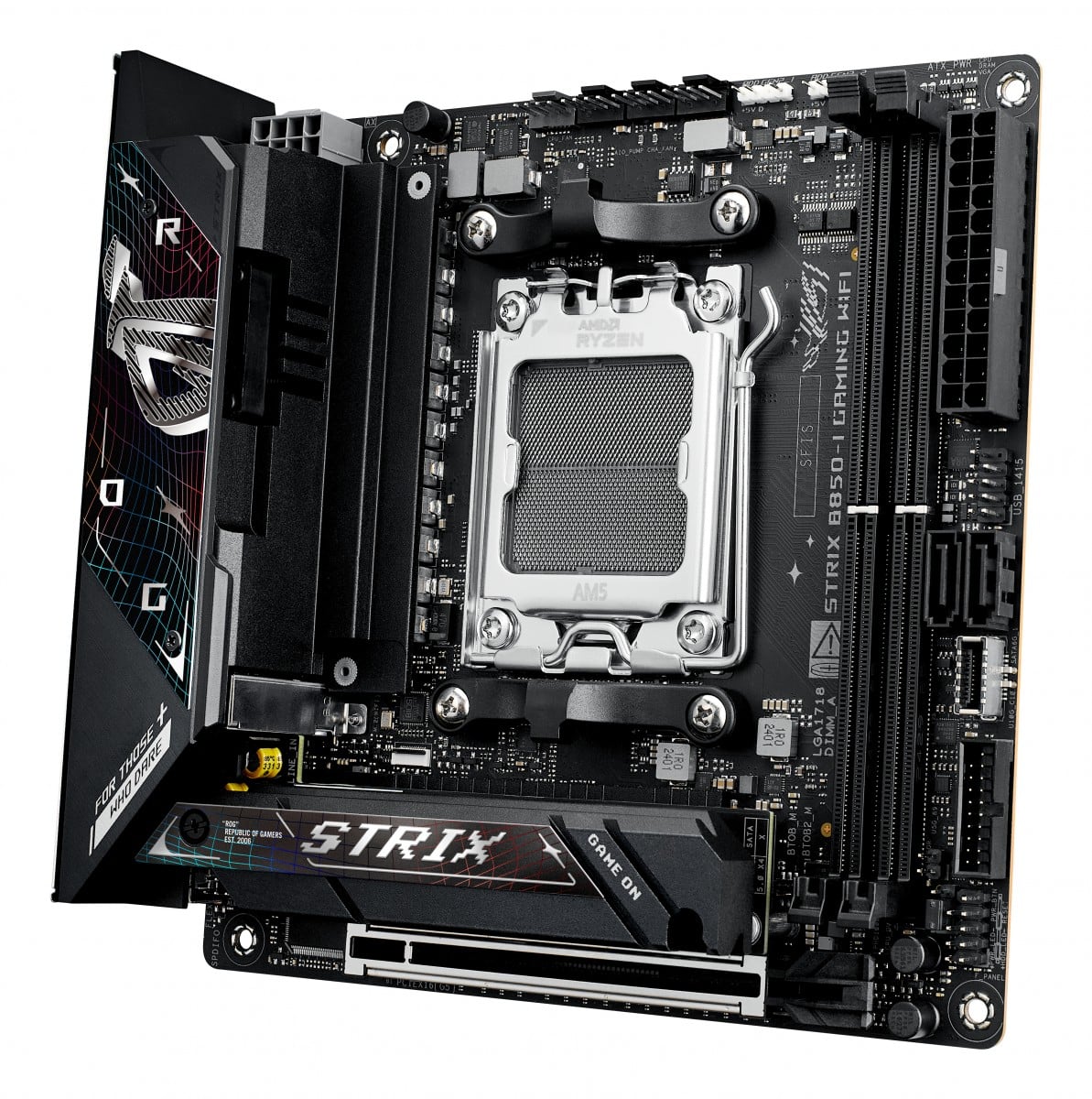 ASUS ROG STRIX B850-I GAMING WIFI AM5 DDR5 ATX MB 1xHDMI 2xM.2 2xSATA