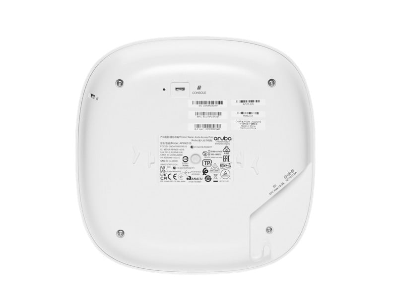 HPE Networking Instant On AP25 (RW) Borne daccès sans fil Wi Fi 6 Bluetooth 2.4 GHz 5 GHz géré par le Cloud BTO plafond/mur