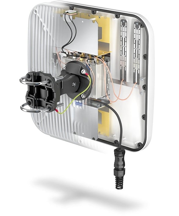 AX12M - 6 dBi - 0.6 - 2.7 GHz - 6 dBi - 6 dBi - 50 Ohm - 90°