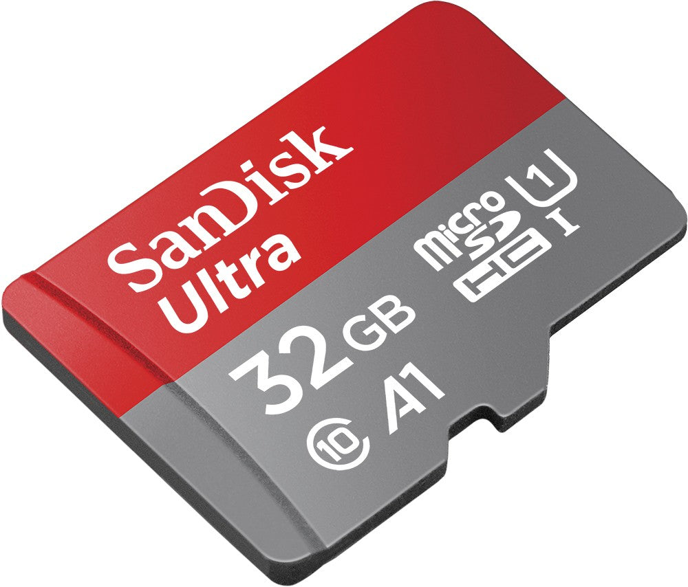 32GB Ultra microSDHC+SD Adapter