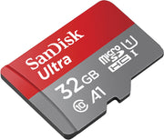 32GB Ultra microSDHC+SD Adapter