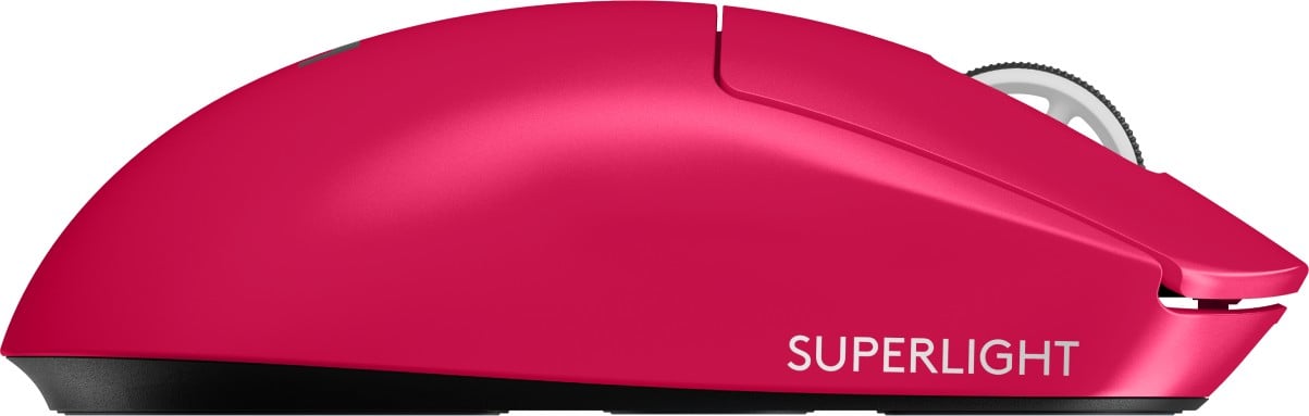 LOGITECH G PRO X SUPERLIGHT 2 LIGHTSPEED Gaming Mouse - MAGENTA - 2.4GHZ - N/A - EER2-933