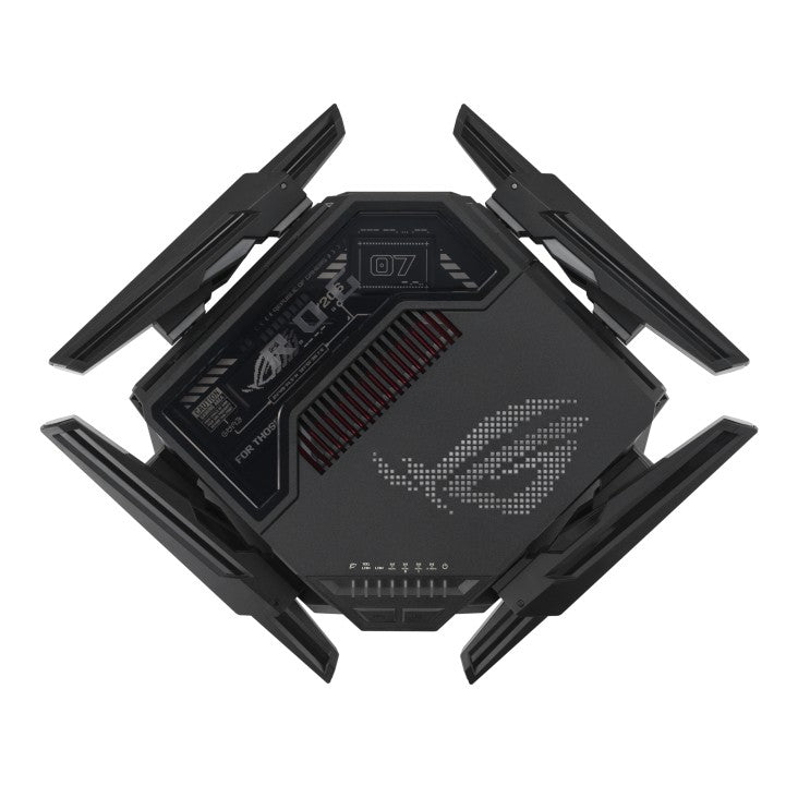 ASUS ROG Rapture GT-BE98 Quad-band WiFi 7 802.11be Gaming Router support new 320MHz bandwidth