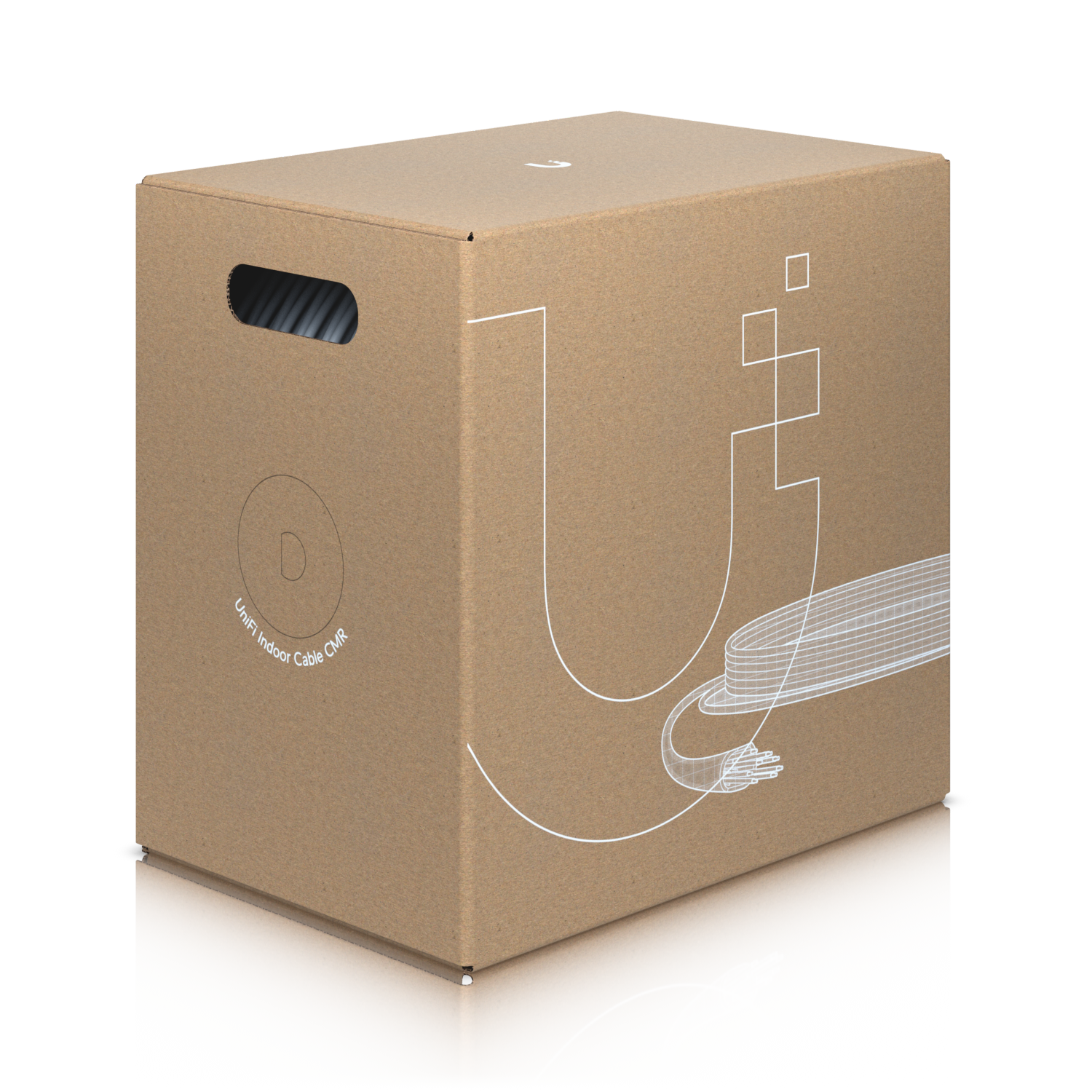 Ubiquiti Networks U-Cable-C6-CMR câble de réseau Blanc 305 m Cat6 U/UTP (UTP)