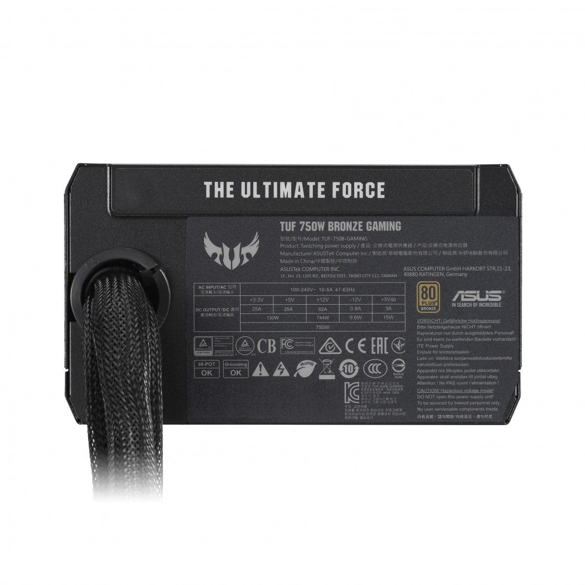 ASUS TUF-GAMING-750B 750W Bronze PSU