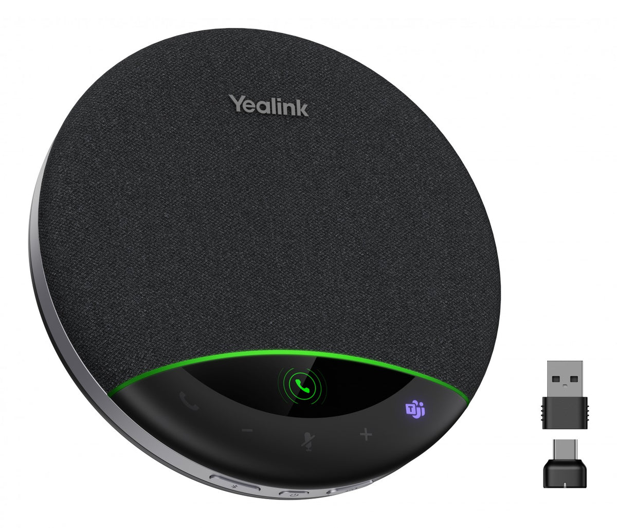 Yealink SP96 USB-C/A + Dongle haut-parleur Universel USB/Bluetooth Noir