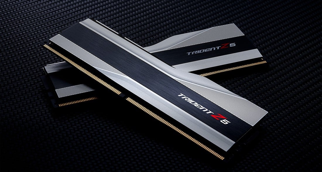 G.Skill Trident Z F5-6000J3636F16GX2-TZ5S module de mémoire 32 Go 2 x 16 Go DDR5 288-pin DIMM